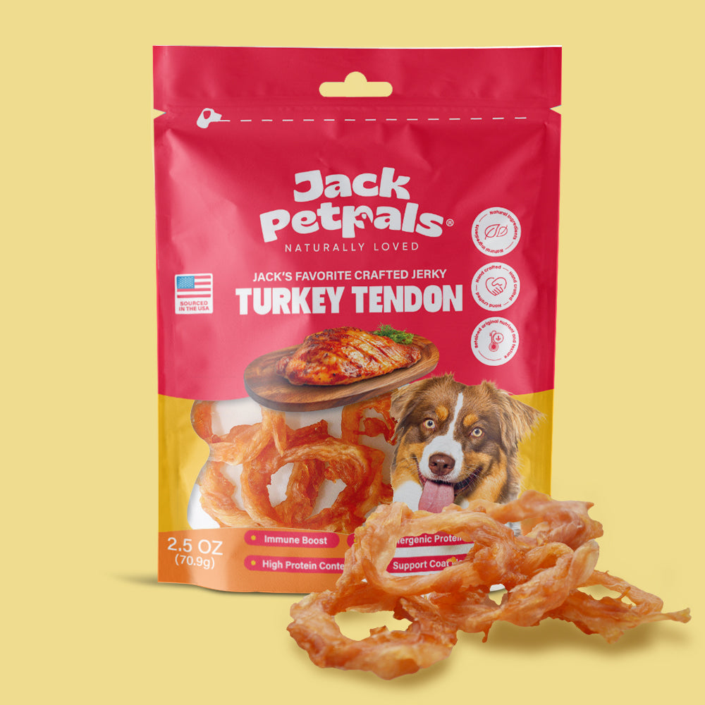 Jack’s Favorite Turkey Tendon Jerky Dog Treats 2.5 oz