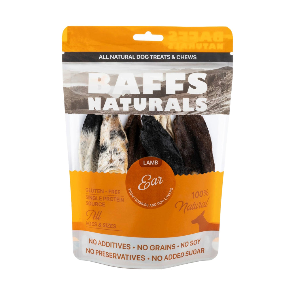 Premium Lamb Ear Dog Chews, 3.5oz Resealable Bag