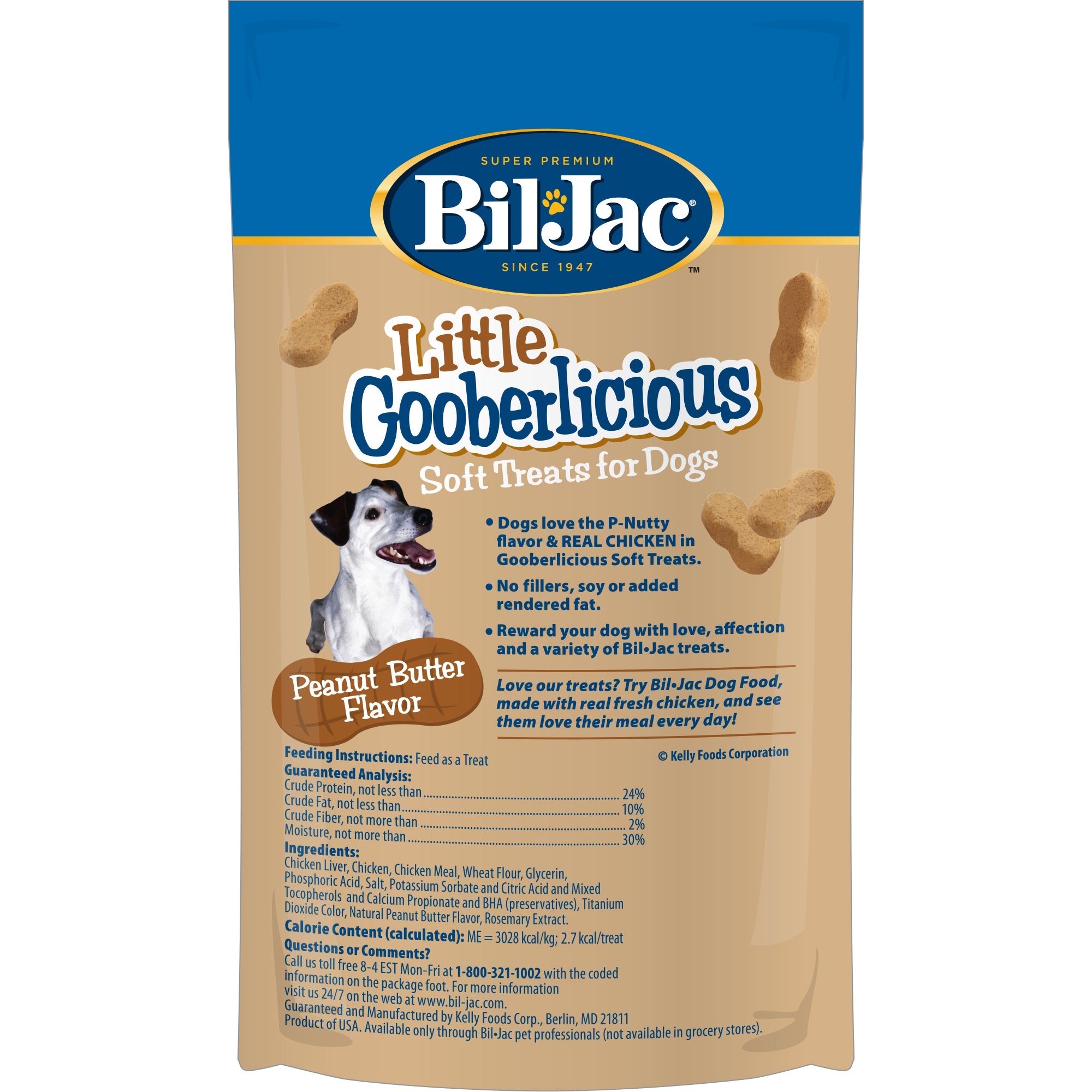 Mini Soft Peanut Butter Dog Treats for Small Breeds