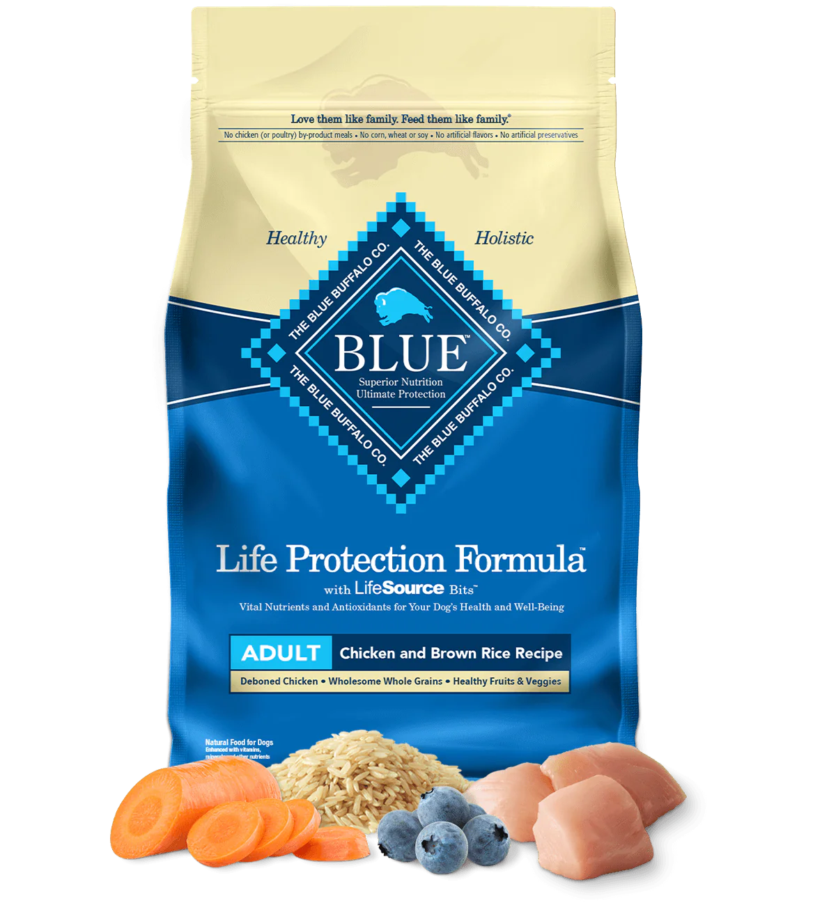 Deboned Chicken & Brown Rice Adult Dog Food