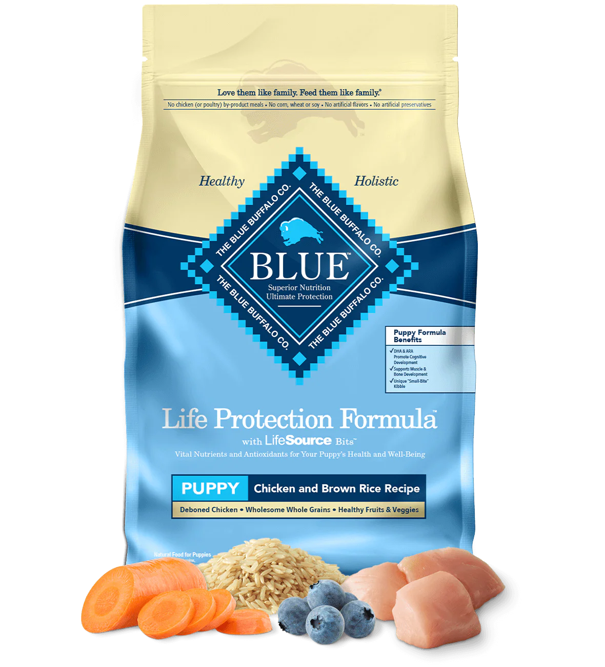 Puppy Dry Dog Food with Deboned Chicken and DHA