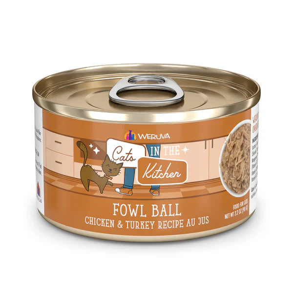 Chicken & Turkey Cat Food in Broth with Fish Oil