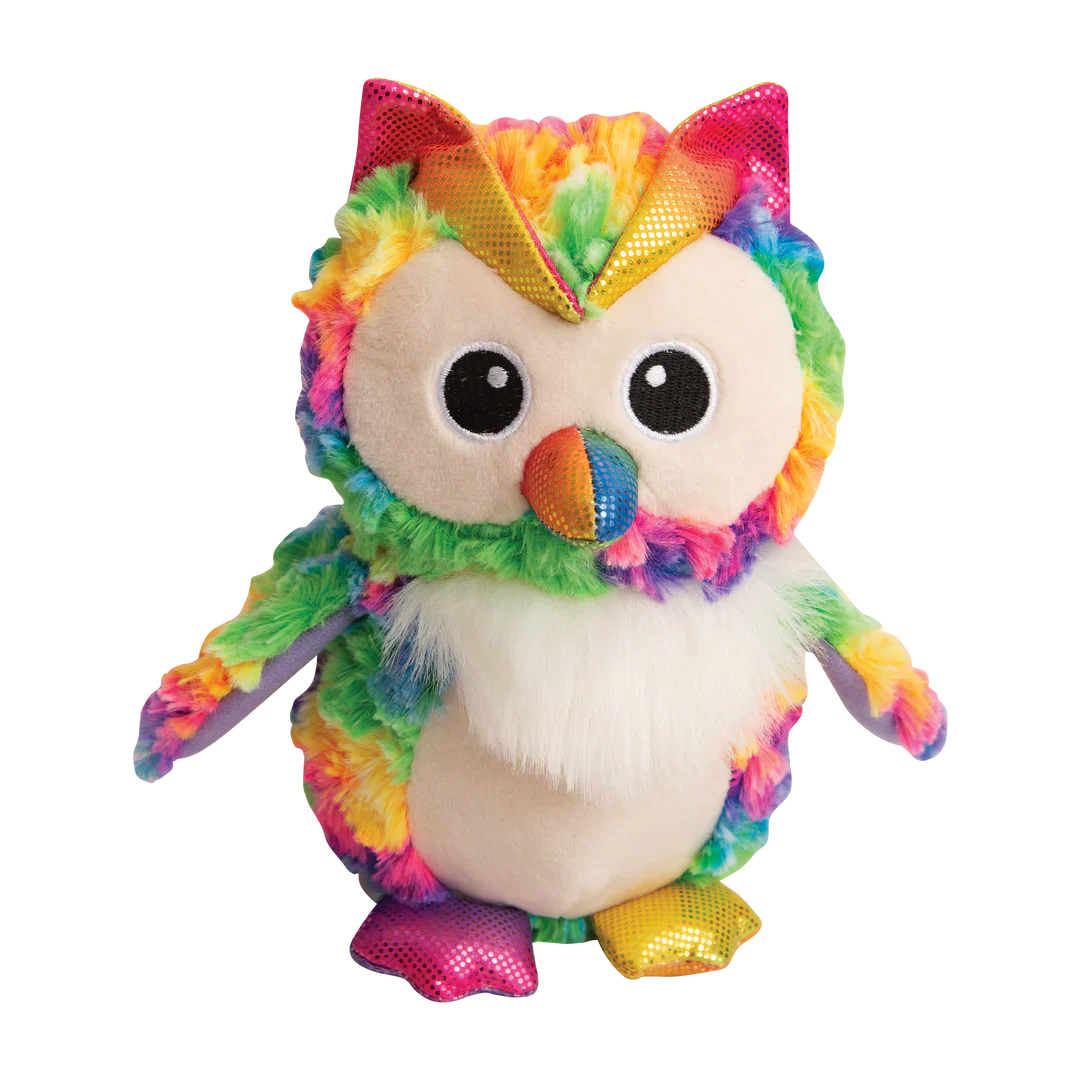 Hootie the Owl Plush Dog Toy, 10" for Medium Dogs