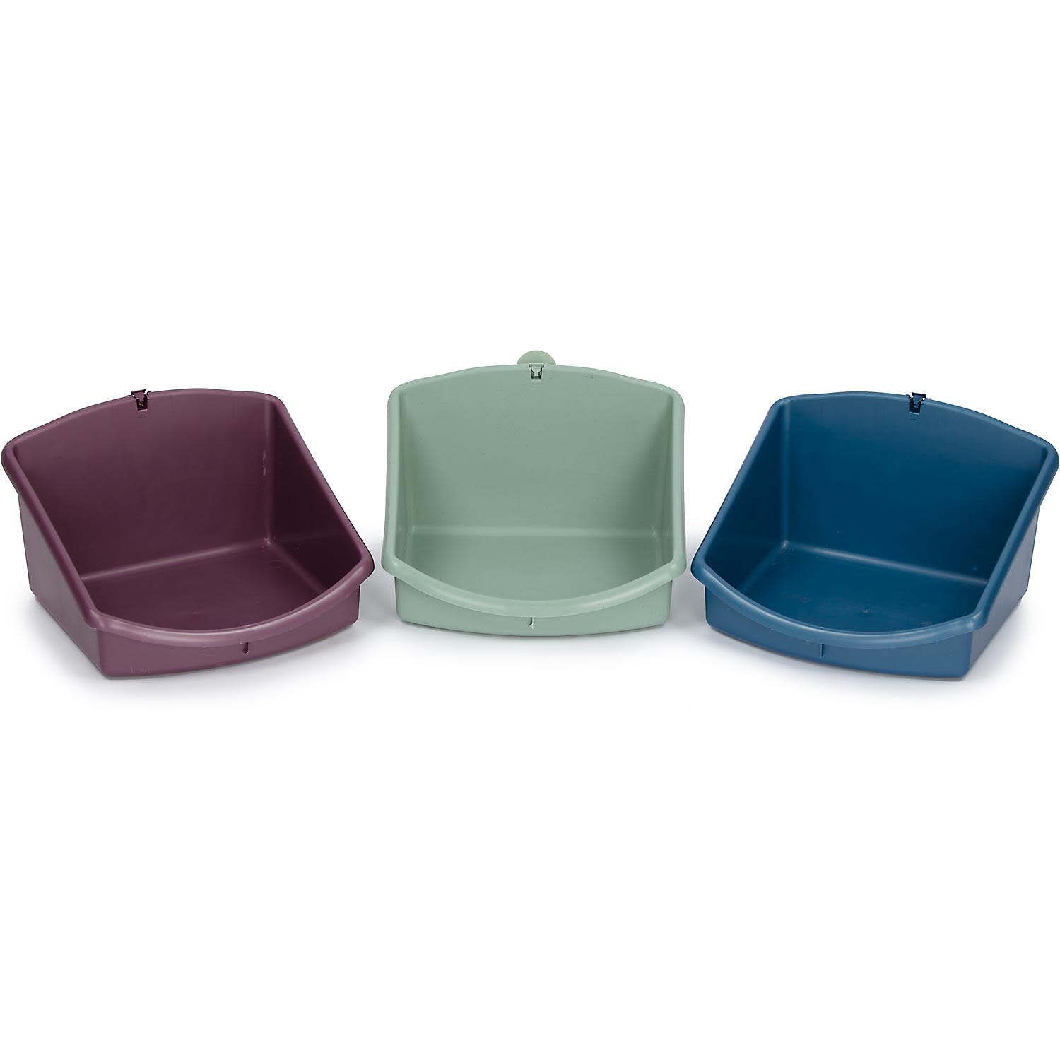 Lock-On Corner Litter Pan for Small Pets