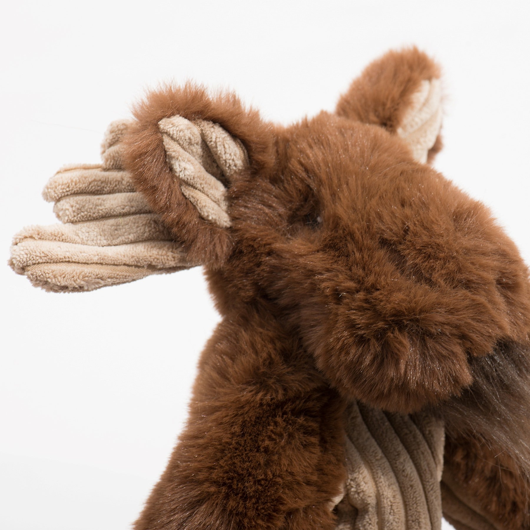 Maple Moose Plush Dog Toy, 19" with Squeaker and Crinkle