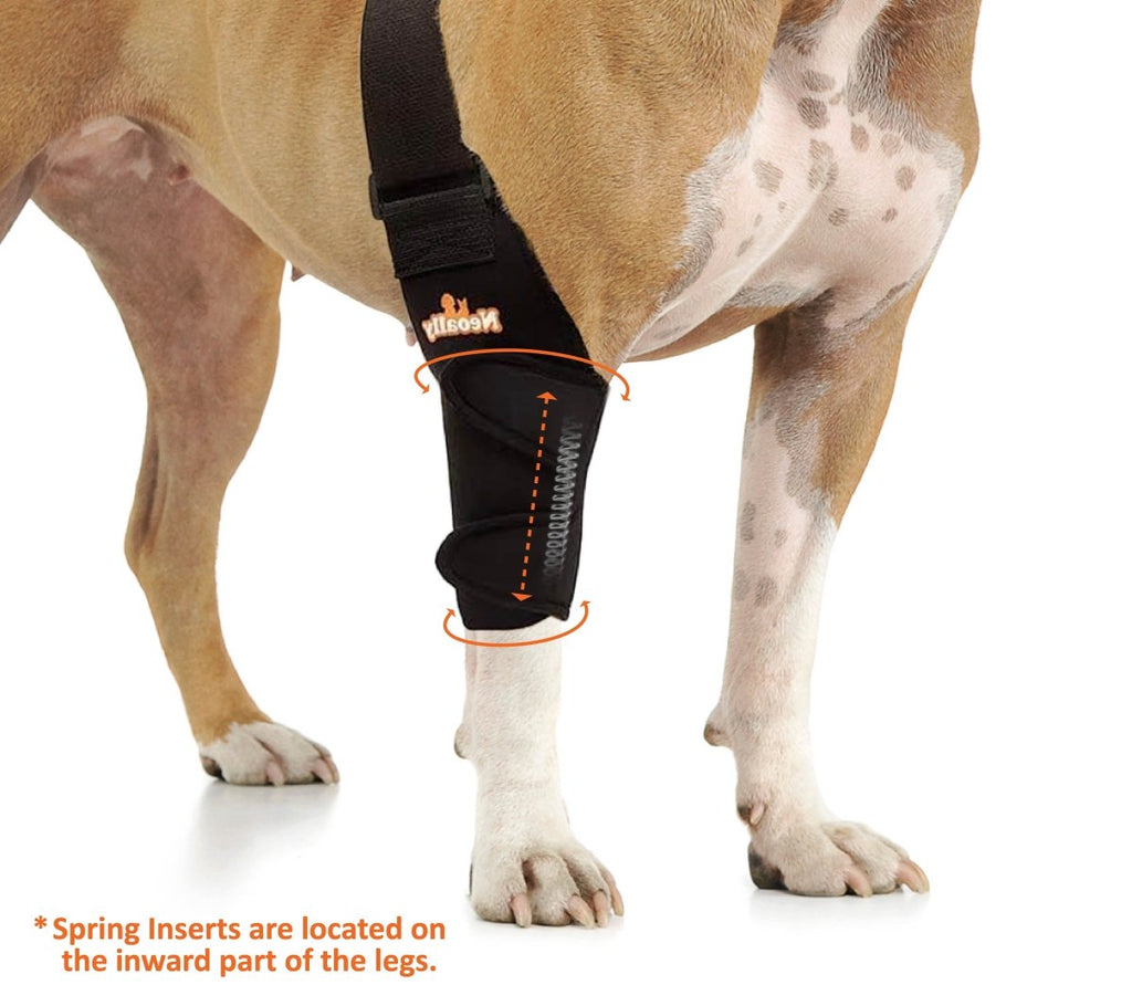 NeoAlly Elbow and Shoulder Brace with Spring Inserts for Pets