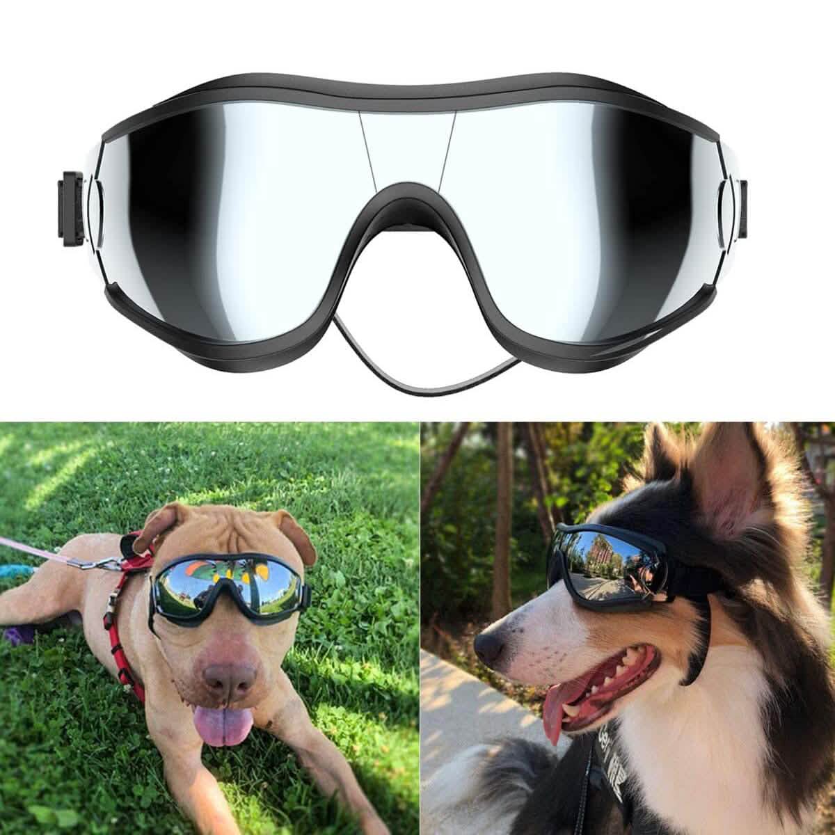 Adjustable Dog Sunglasses for Medium and Large Breeds