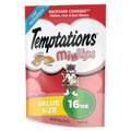 Adult Cat Treats with Chicken, Beef & Liver, Crunchy Outside, Soft Center