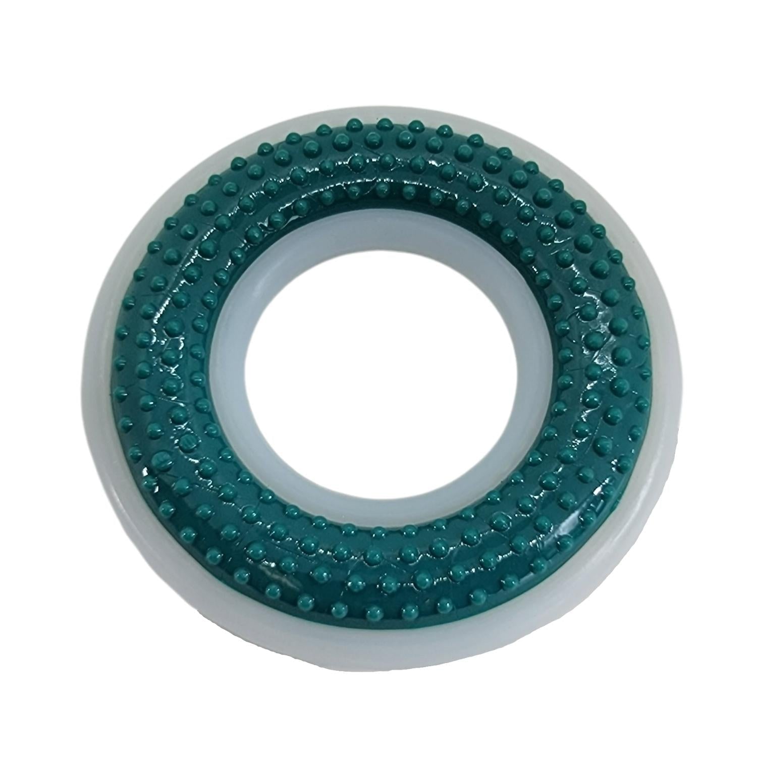 TPR & Nylon Dental Chew Ring Toy for Dogs, 4" Diameter