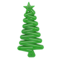 Christmas Tree Ultra Durable Nylon Dog Chew Toy with Treat Pockets