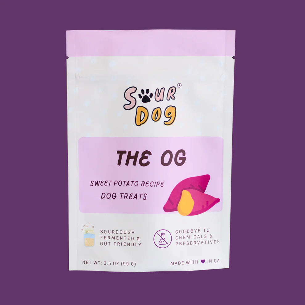 Sweet Potato & Sourdough Crunchy Dog Treats, 3.5 oz