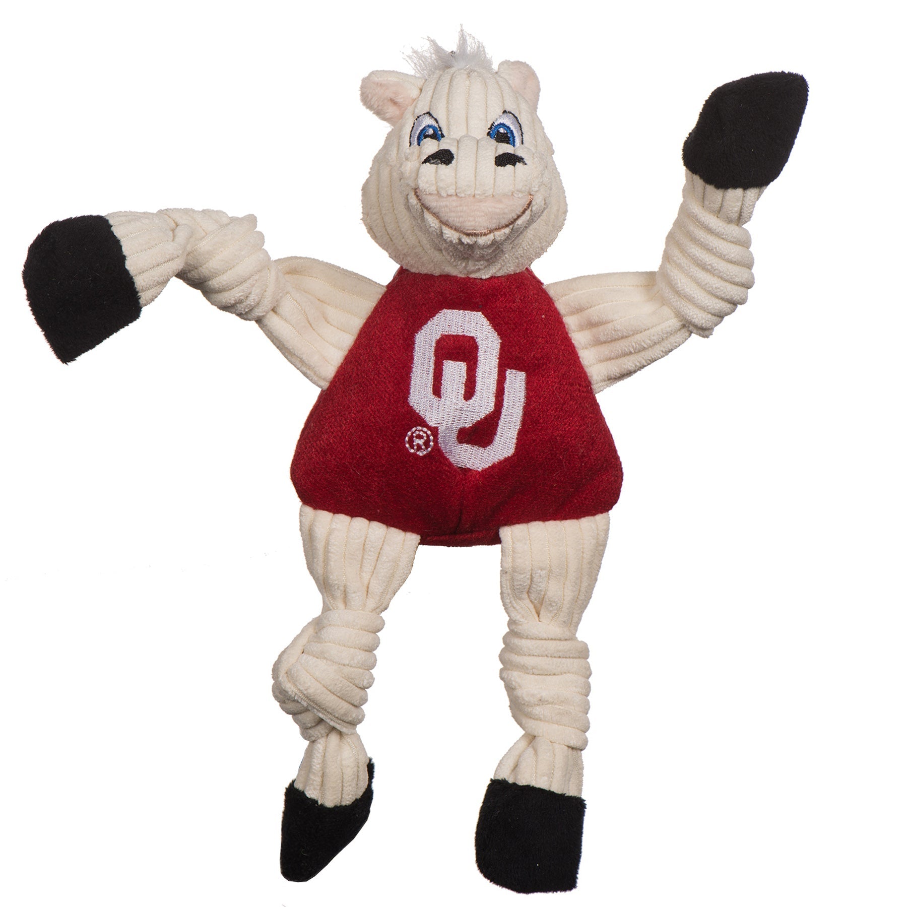 University of Oklahoma Sooner Knottie Plush Dog Toy, Large