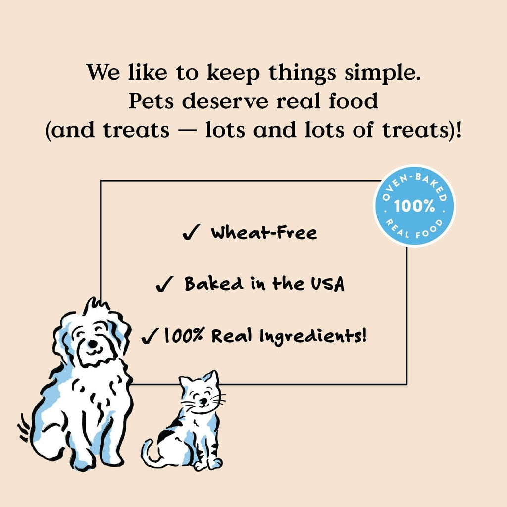 Soft-Baked Salmon Dog Treats with Oat Flour, 12 Ingredients