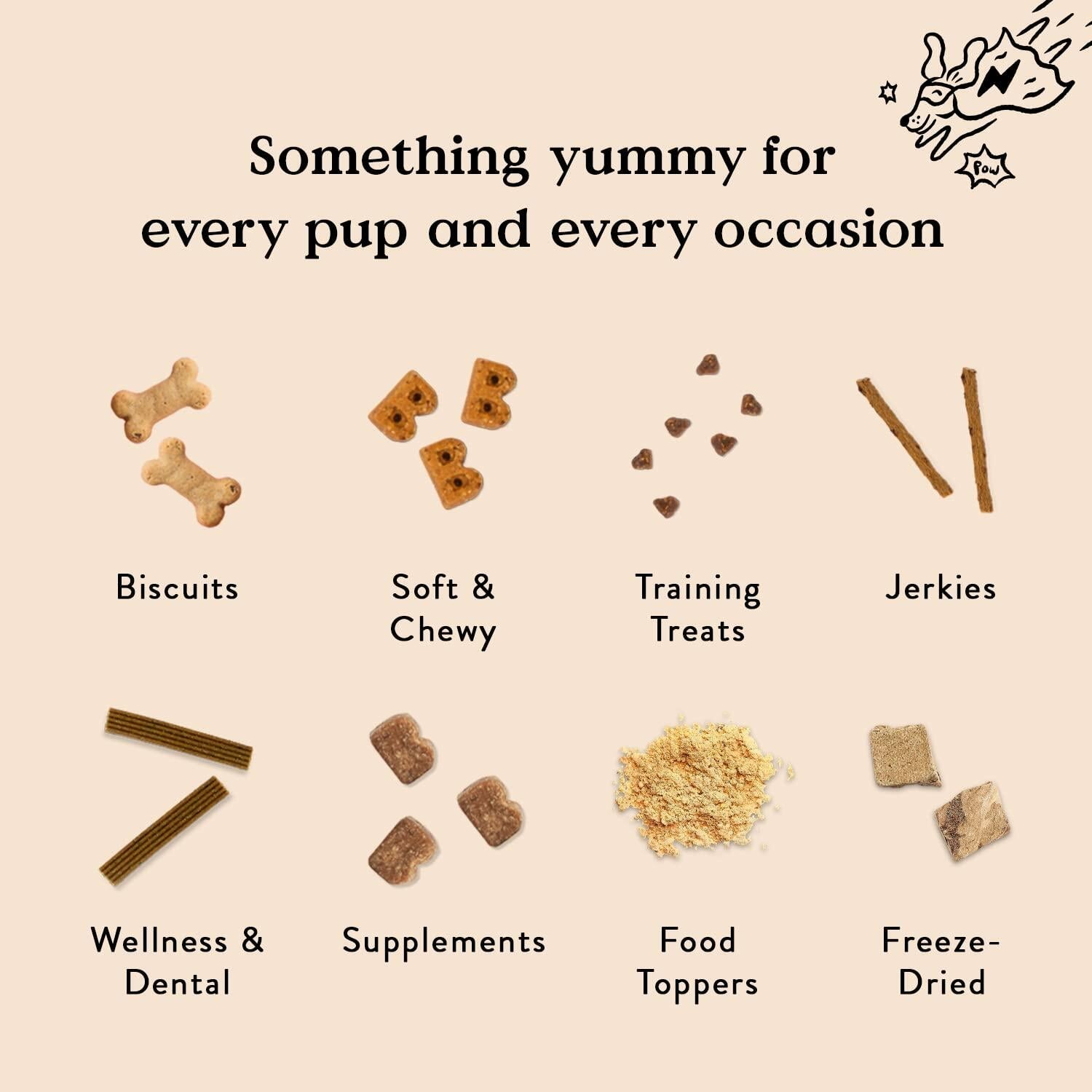 Soft-Baked Salmon Dog Treats with Oat Flour, 12 Ingredients
