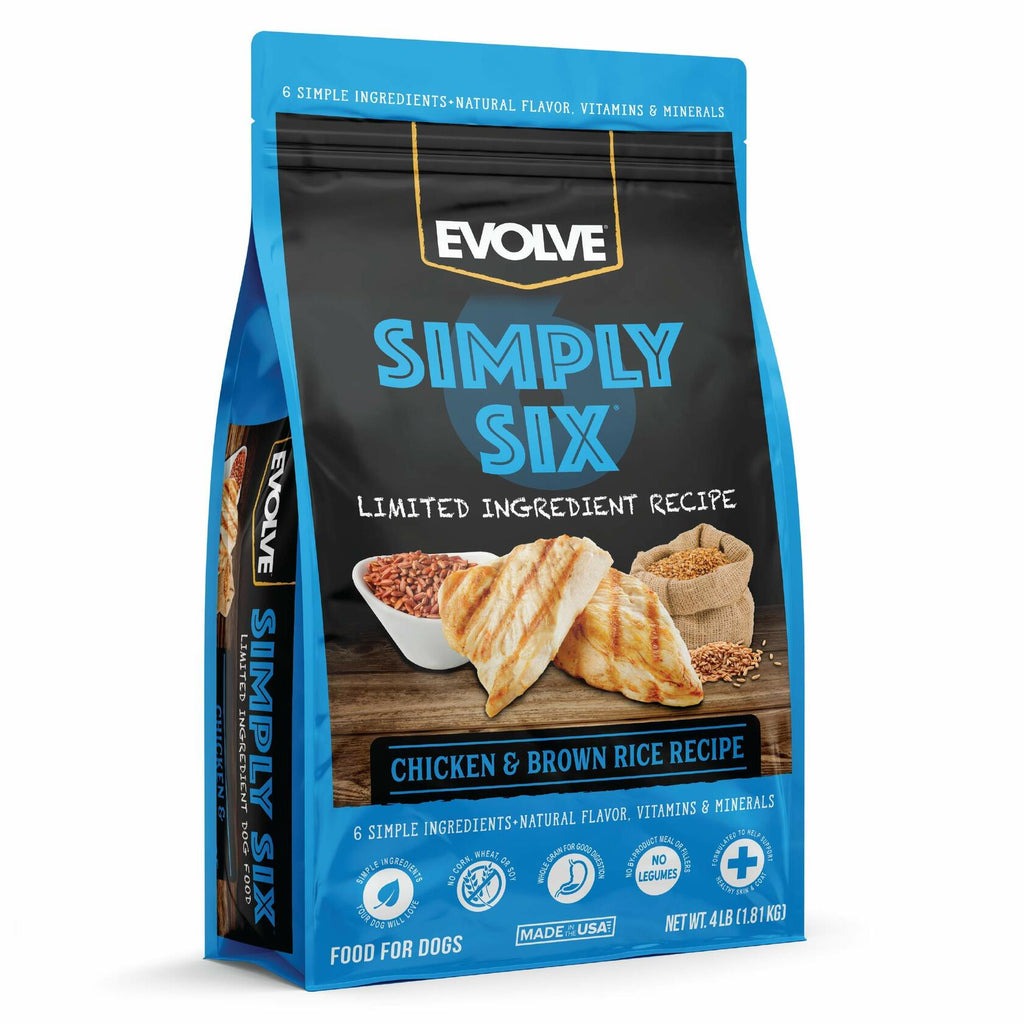 Simple Whole Grain Dog Food with Six Ingredients