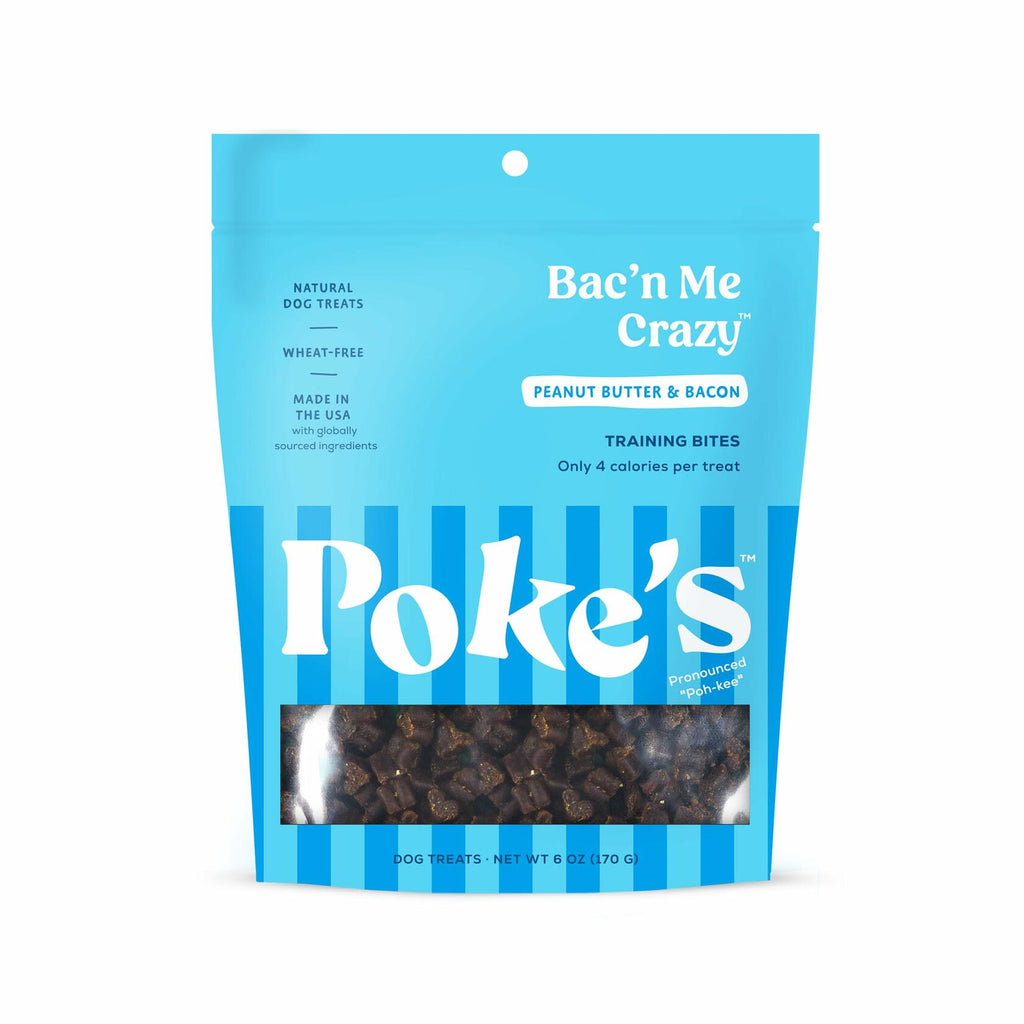 Soft Chewy Dog Training Treats with Bacon and Peanut Flour