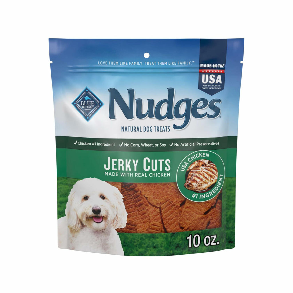 Chicken Jerky Dog Treats, 10-oz Resealable Bag, Pre-Owned