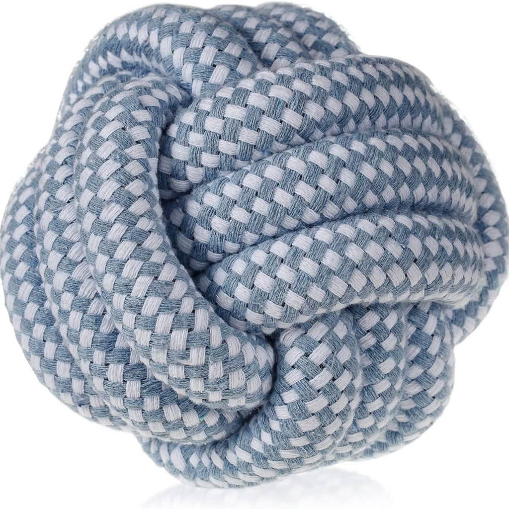 Ball-Shaped Rope Dog Toy, 18" Circumference