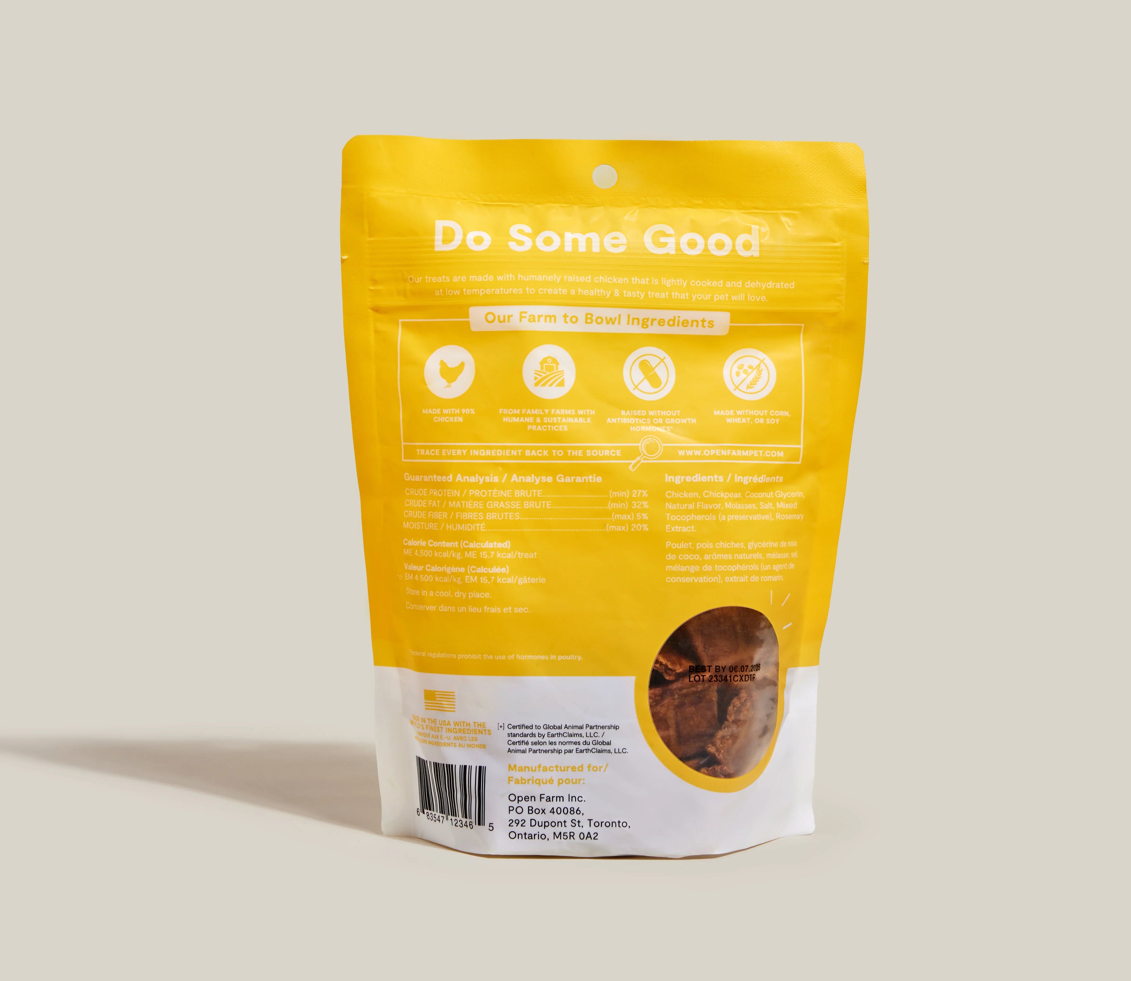 Dehydrated Chicken Dog Treats – Grain-Free, Simple Ingredients