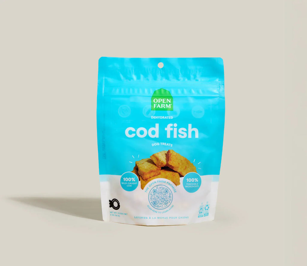Wild-Caught Cod Pet Treats for Dogs and Cats