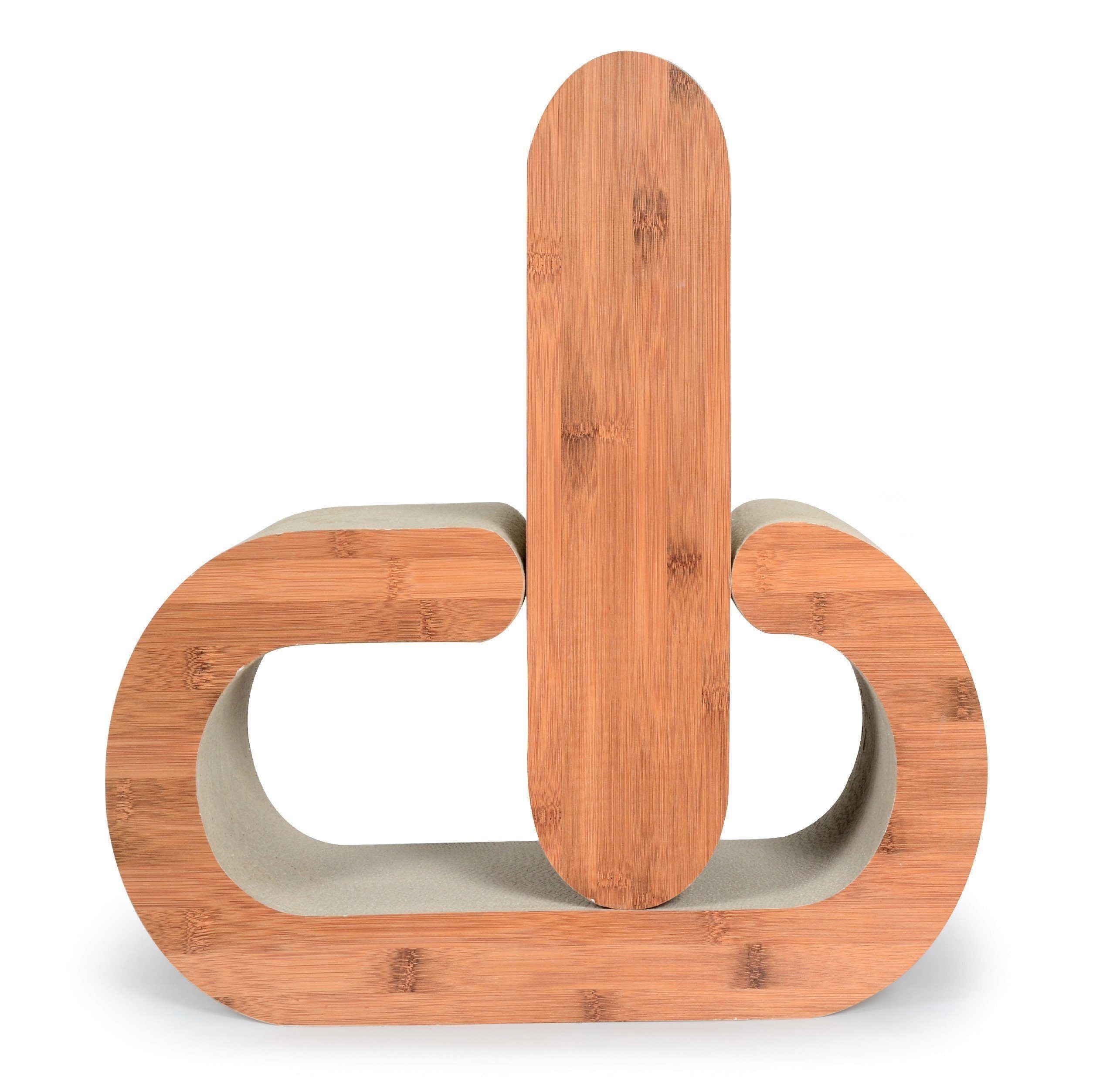 2-in-1 Cat Scratcher Lounger with Removable Interior, Large Size