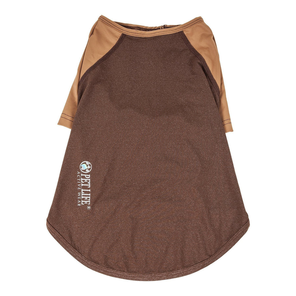 Pet Life ® Active 'Hybreed' 4-Way-Stretch Fitness Performance Dog T-Shirt