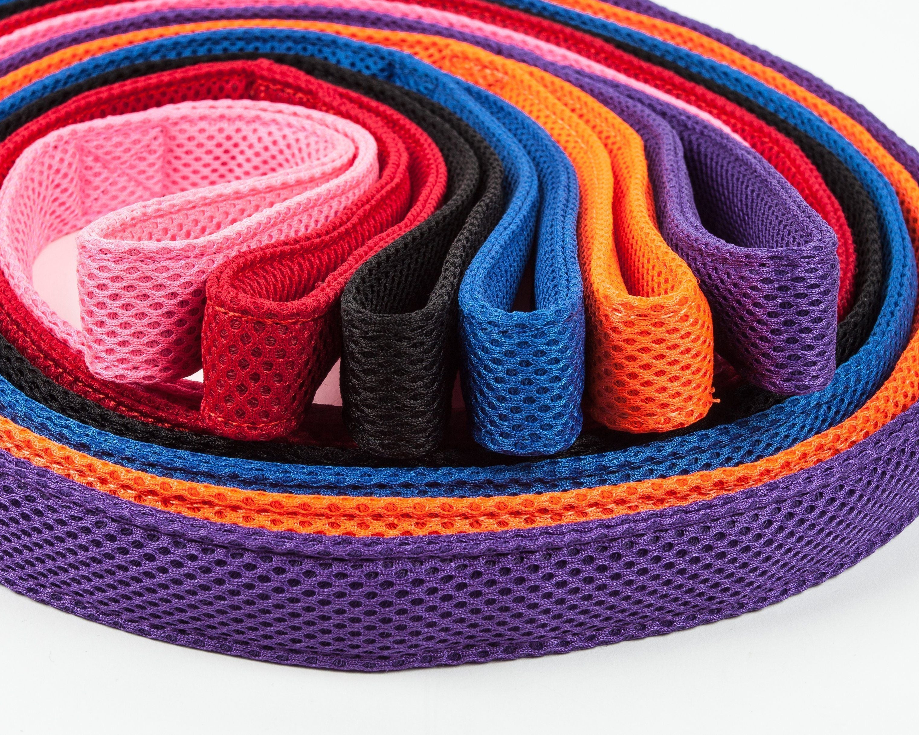 Aero Mesh 360° Dual-Sided Adjustable Mesh Dog Leash, 50"