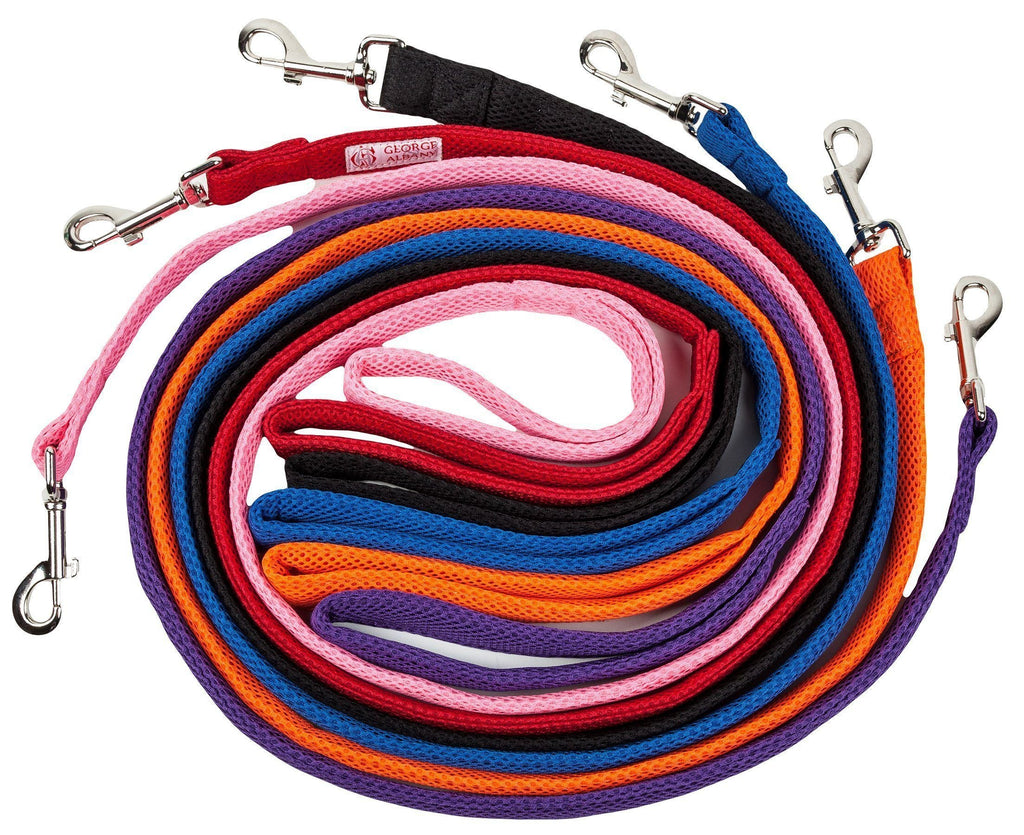 Aero Mesh 360° Dual-Sided Adjustable Mesh Dog Leash, 50"
