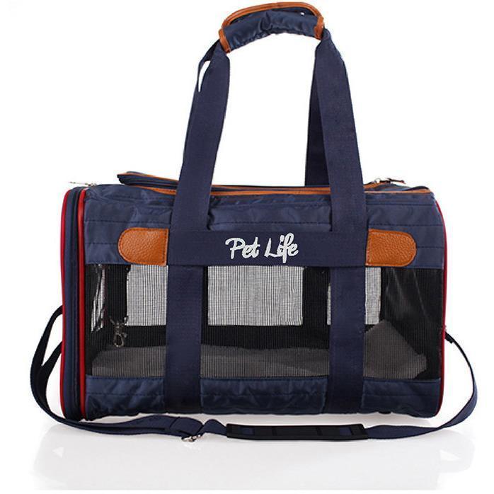 Aero-Zoom Lightweight Wire Framed Travel Pet Carrier, Small