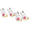 Air-Mesh Dog Shoe Sneakers with Double Closure and Grip Soles