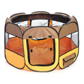 Lightweight Folding Travel Dog Playpen with Mesh Panels