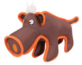Plush Animal Squeaker Dog Toy, Durable Nylon, 13"