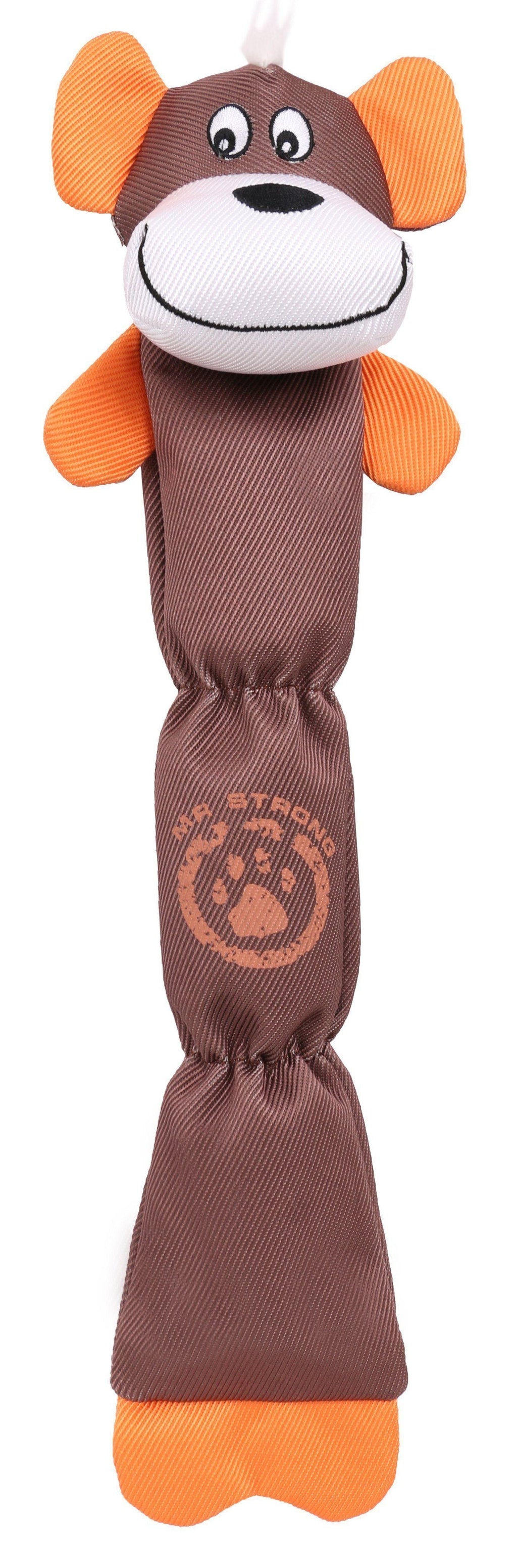 Extra-Long Water-Resistant Nylon Dog Tug Toy with Squeaker, 19.6"