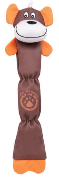 Extra-Long Water-Resistant Nylon Dog Tug Toy with Squeaker, 19.6"