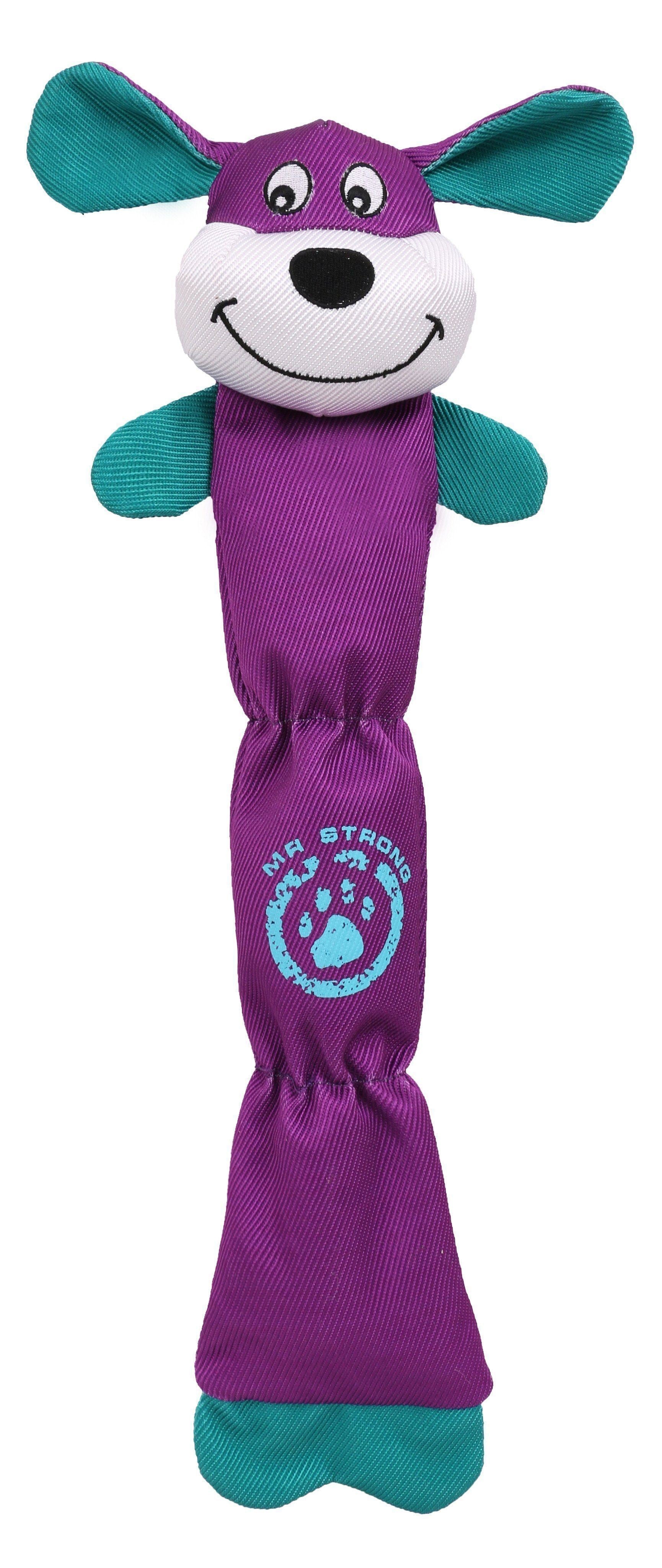 Extra-Long Water-Resistant Nylon Dog Tug Toy with Squeaker, 19.6"