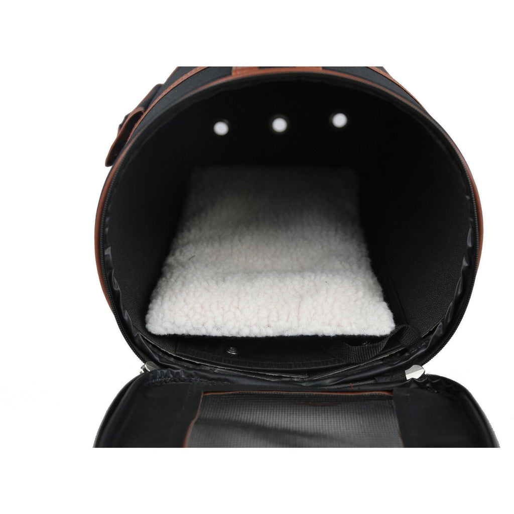 Bark Avenue Airline Approved Cylindrical Pet Carrier, Small