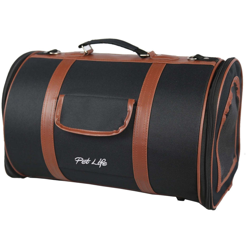 Bark Avenue Airline Approved Cylindrical Pet Carrier, Small