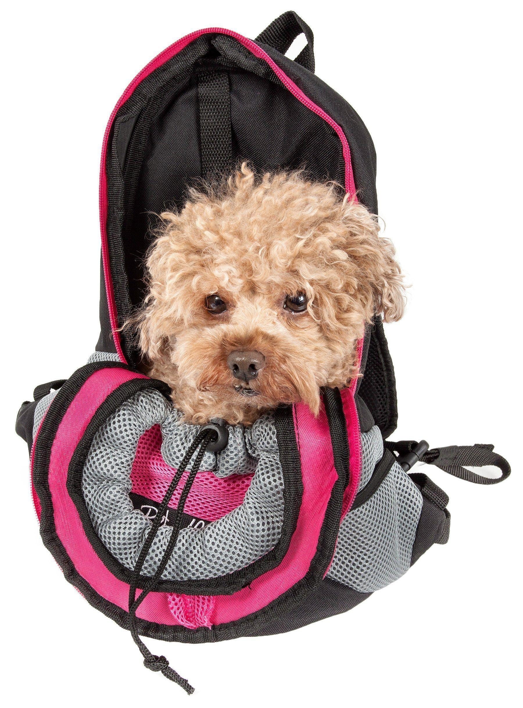 On-The-Go Supreme Bark-Pack Dog Holder Backpack, Small Dog Carrier