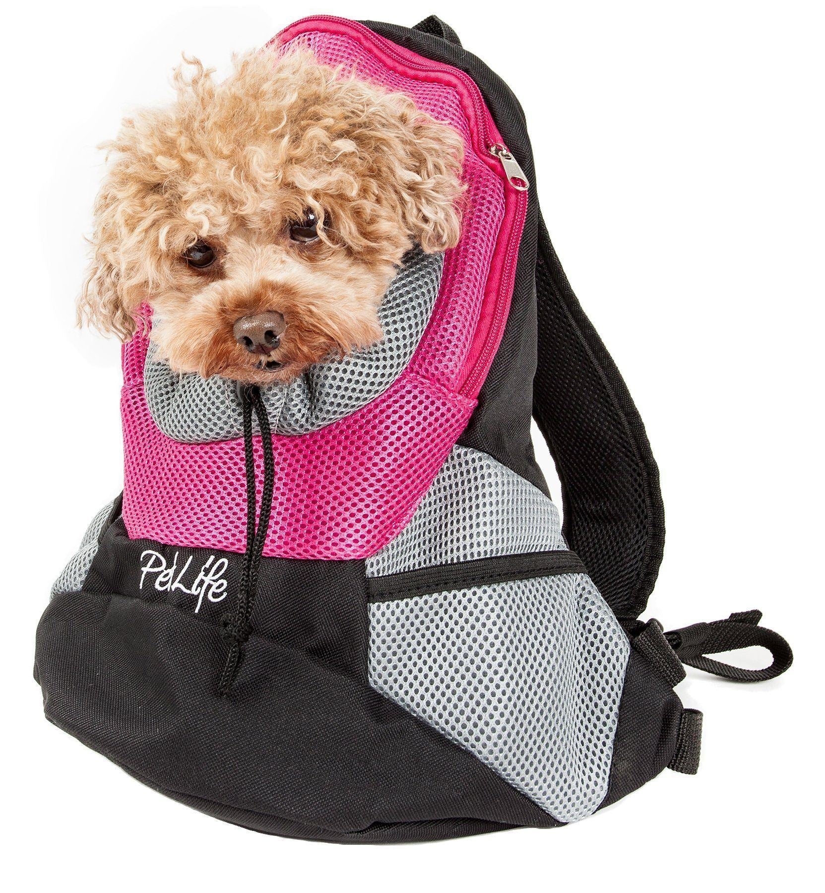 On-The-Go Supreme Bark-Pack Dog Holder Backpack, Small Dog Carrier