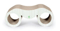 Modern Cat Scratcher Lounger with Recycled Cardboard, Large