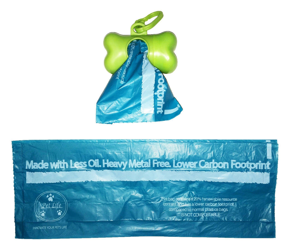 Eco-Friendly Pet Waste Bags with Dispenser, 30 Count