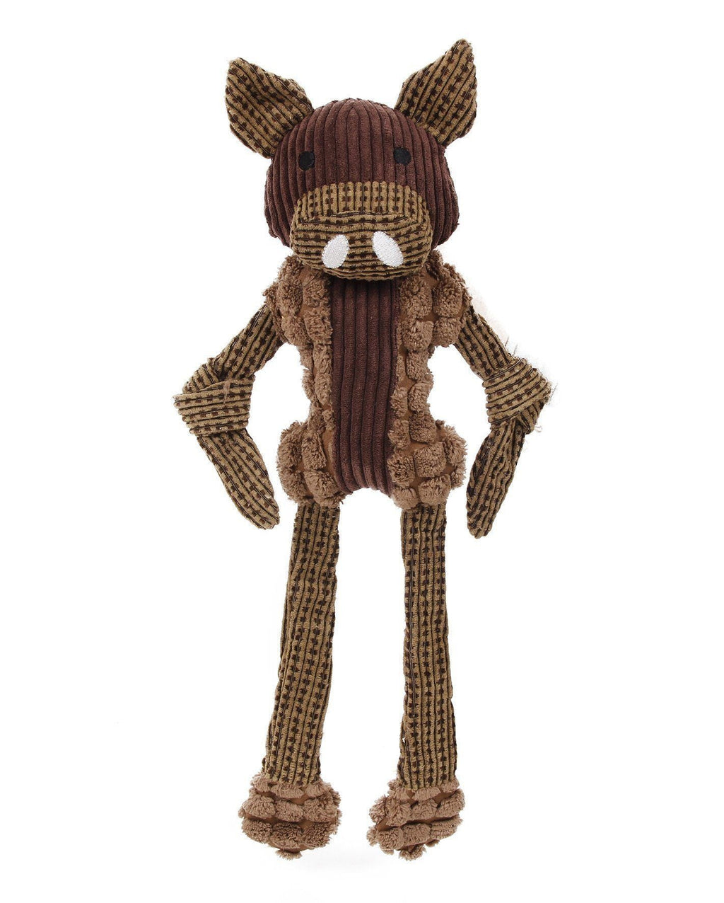 Bull Mannequin Natural Jute Rope Chew Tug Dog Toy