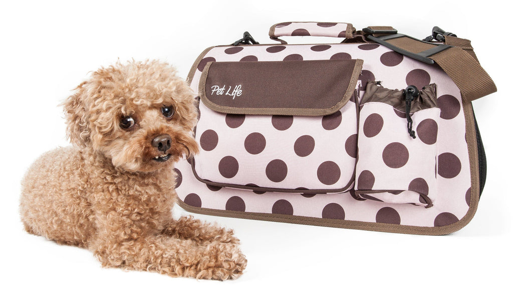 Folding Zippered Pet Carrier with Washable Sherpa Pad