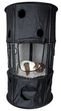 Climbertree Collapsible Travel Cat House, Two-Level Design