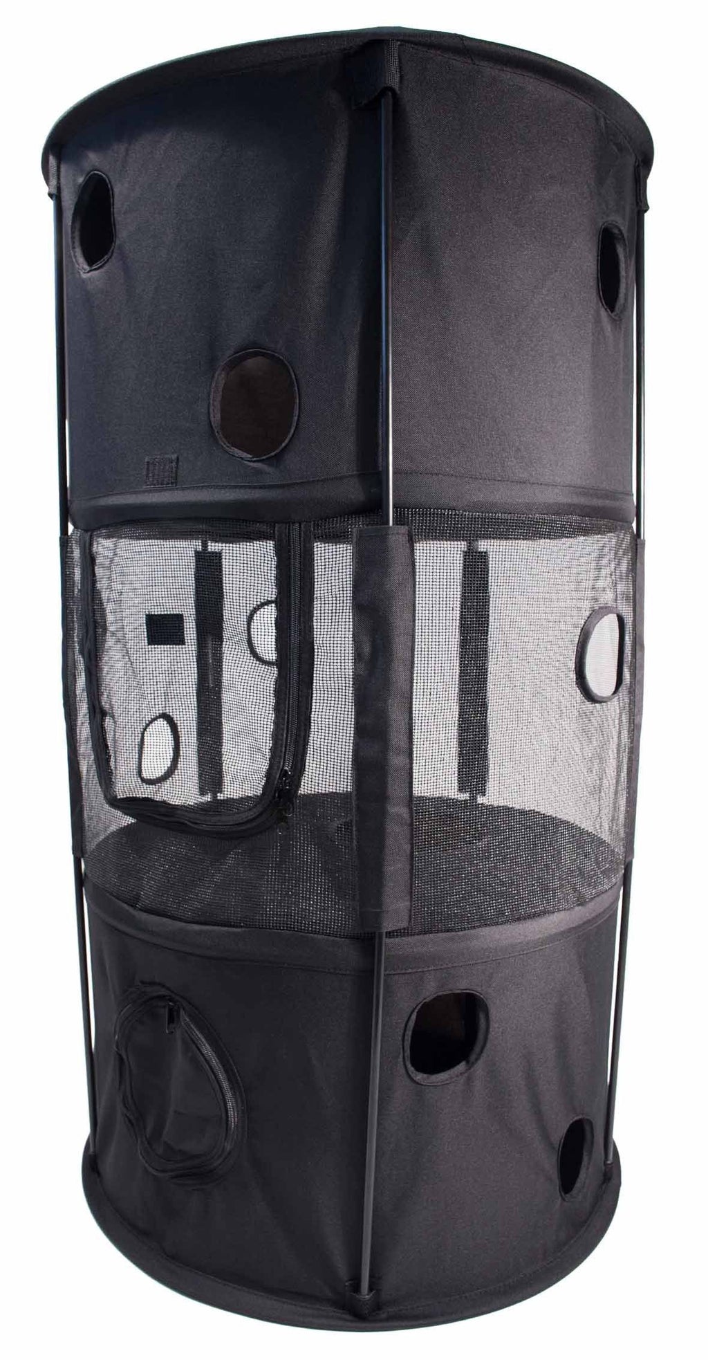 Climbertree Collapsible Travel Cat House, Two-Level Design