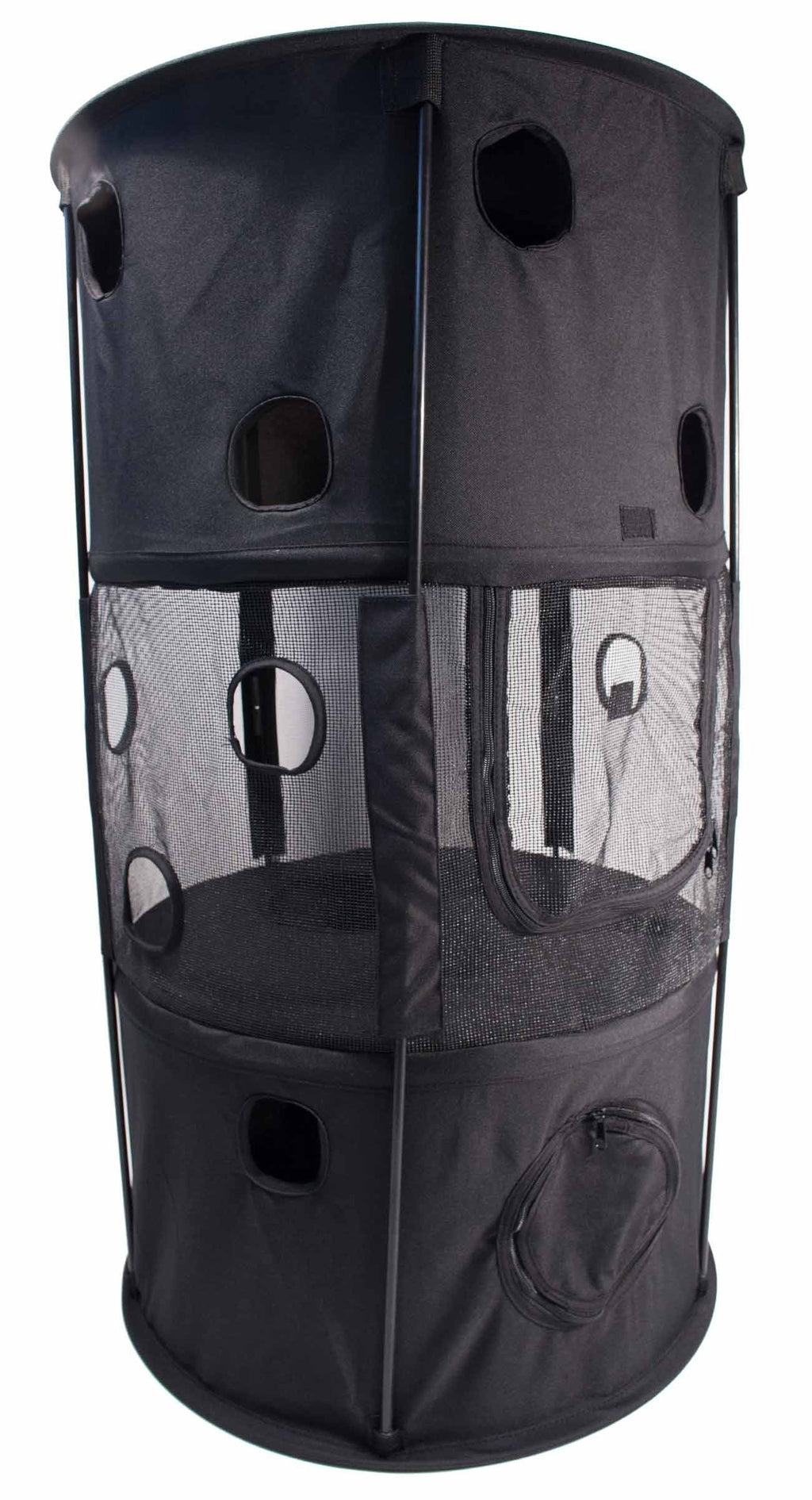 Climbertree Collapsible Travel Cat House, Two-Level Design