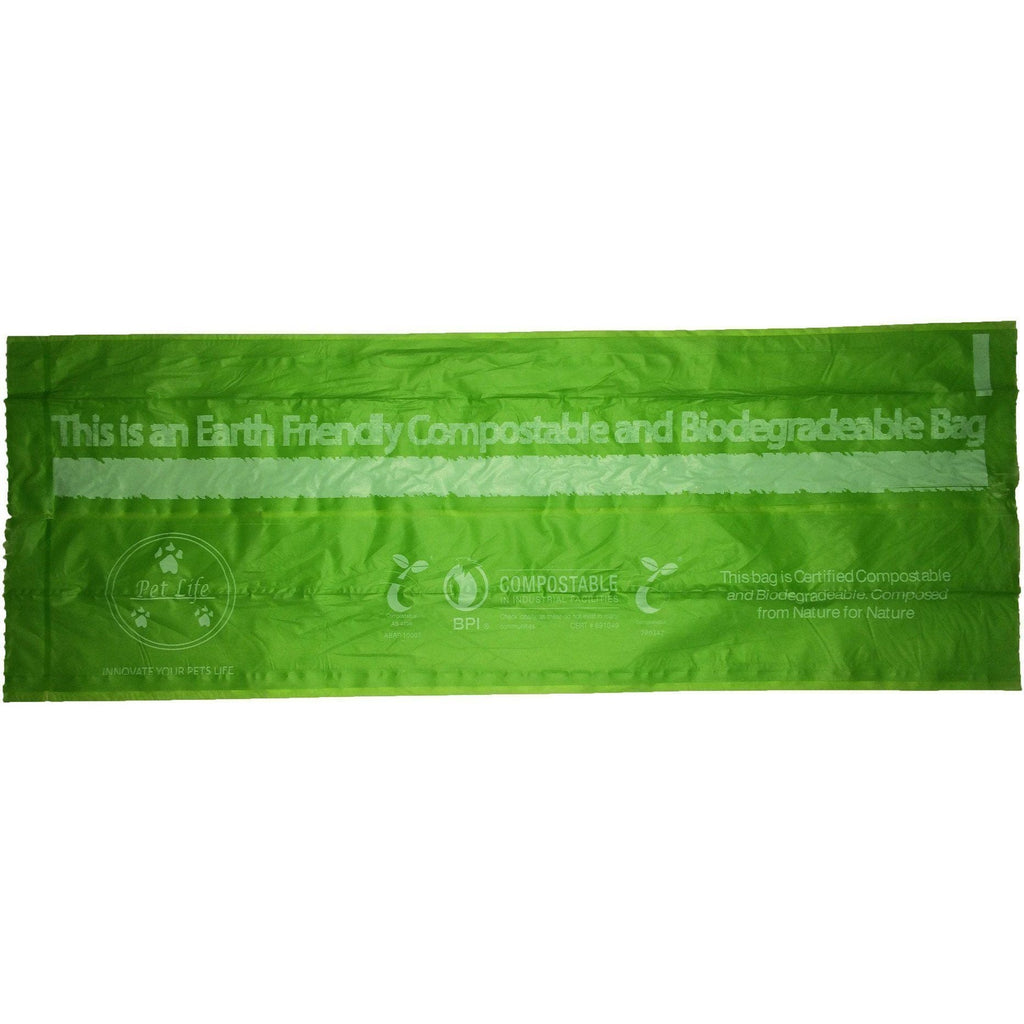 Compostable Dog Waste Bags with Dispenser – 2 Rolls (30 Bags)