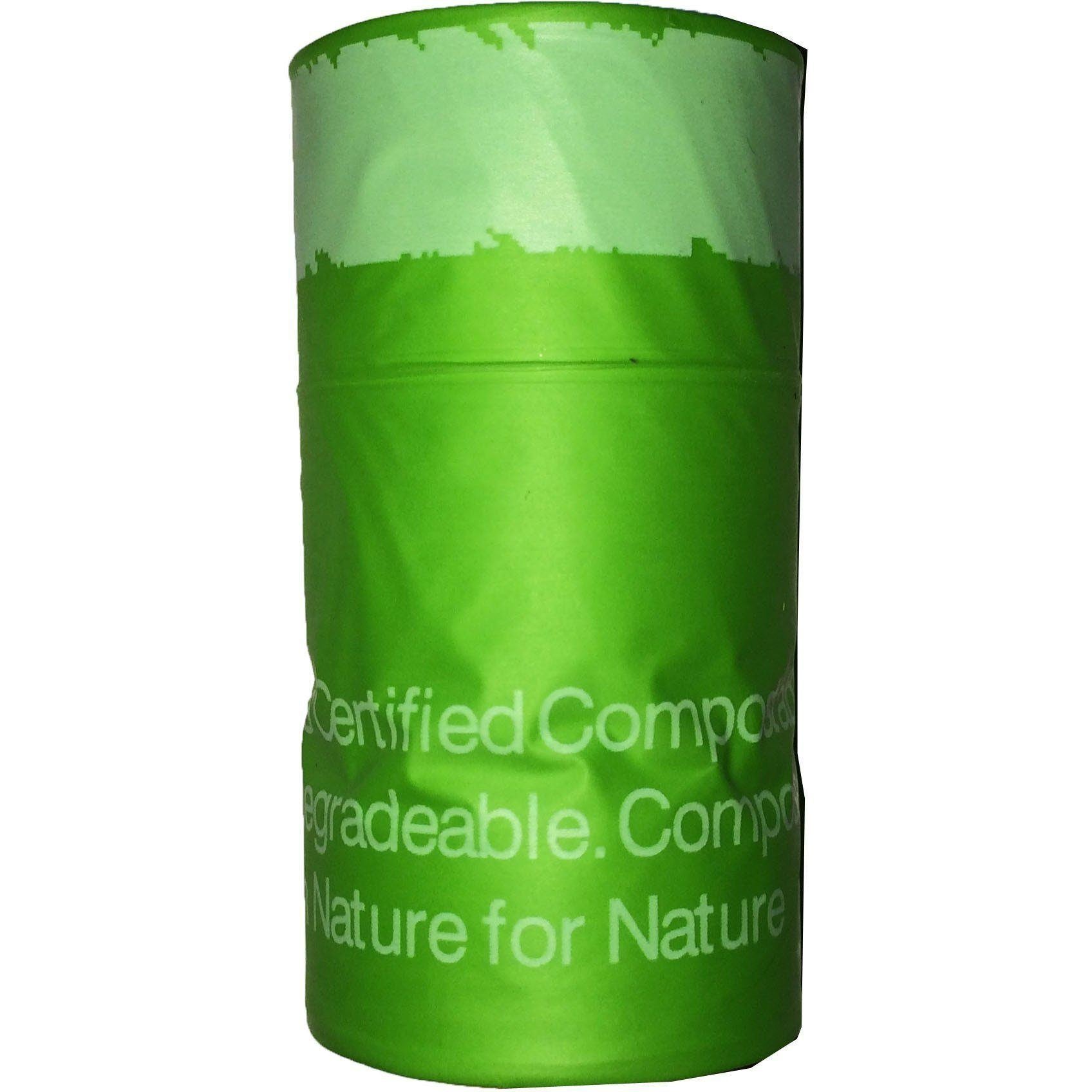 Compostable Dog Waste Bags with Dispenser – 2 Rolls (30 Bags)