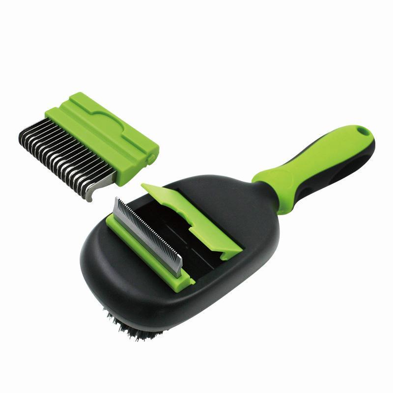 5-in-1 Interchangeable Grooming Tool for Dogs and Cats