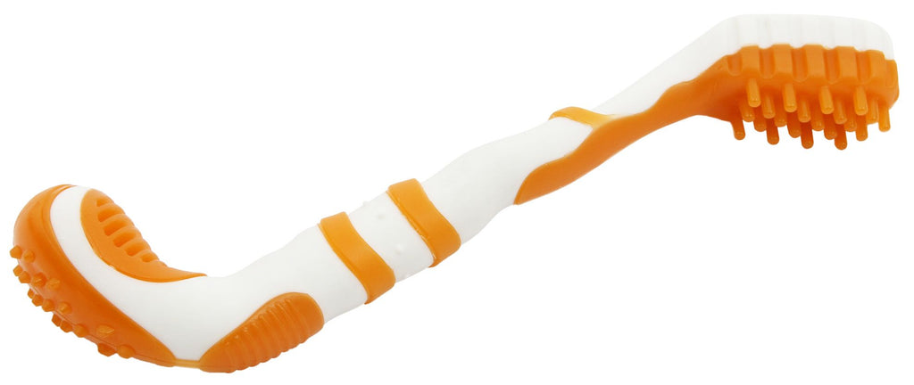 Denta-Brush TPR Toothbrush and Chew Toy for Dogs and Cats